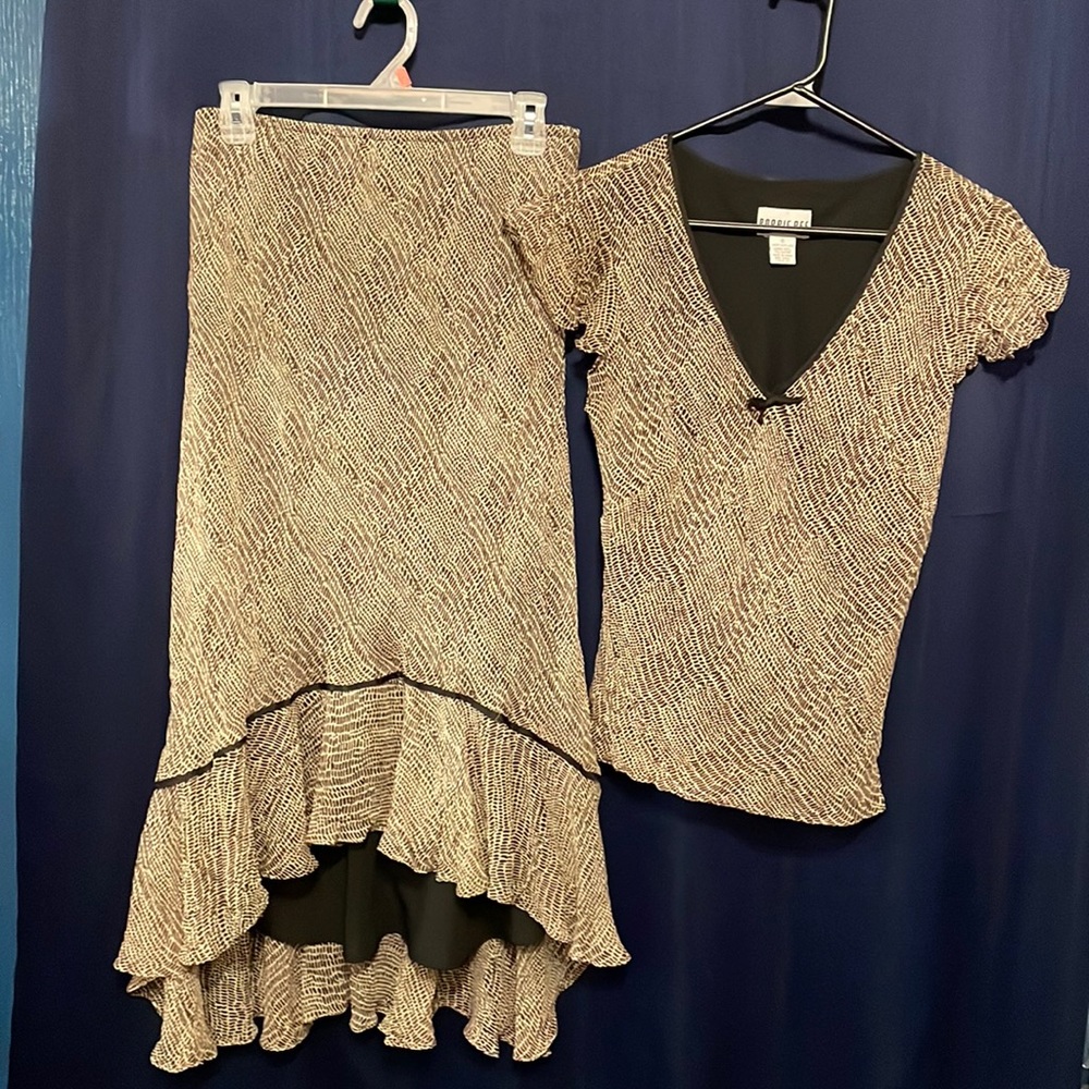 Top & Matching skirt